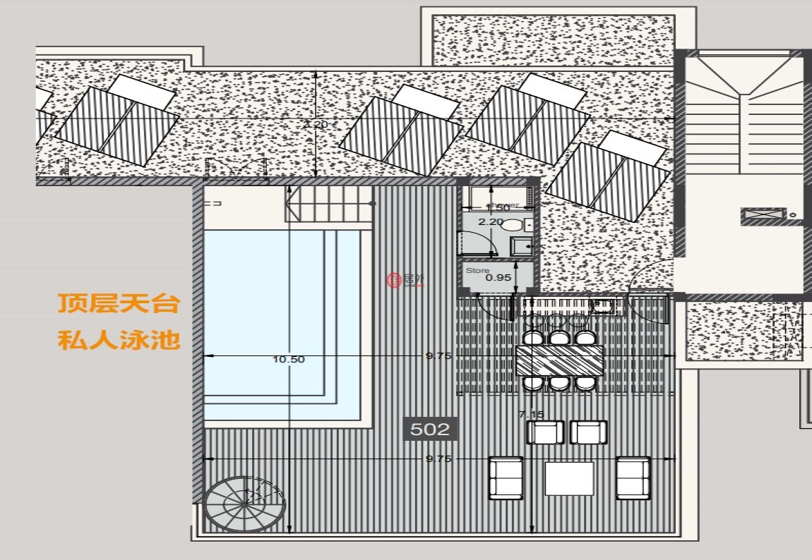 塞浦路斯利马索尔利马索尔的独栋别墅，Agios Tychonas，编号54962592