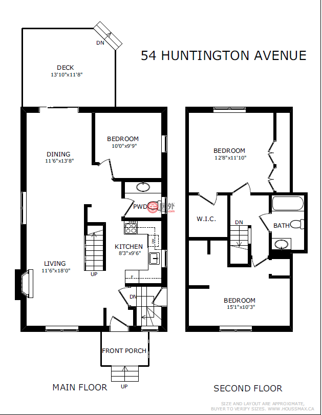 加拿大安大略省多伦多的公寓，54 Huntington Ave.，编号74508144