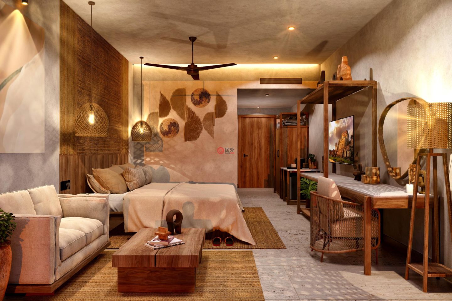 墨西哥金塔纳罗奥图卢姆的独栋别墅，77760，编号78525394