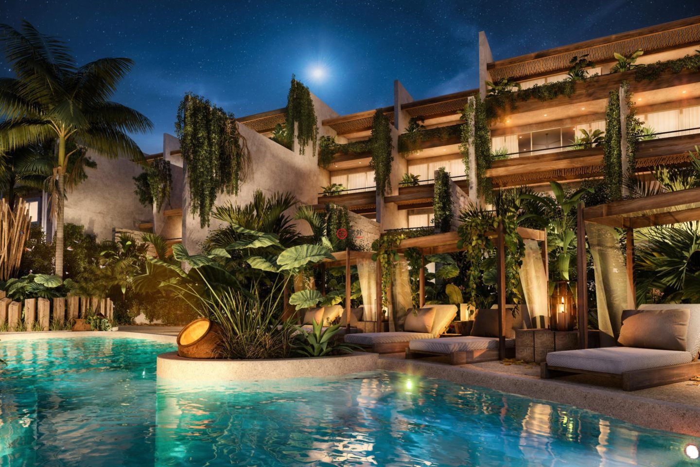 墨西哥金塔纳罗奥图卢姆的独栋别墅，77760，编号78525394