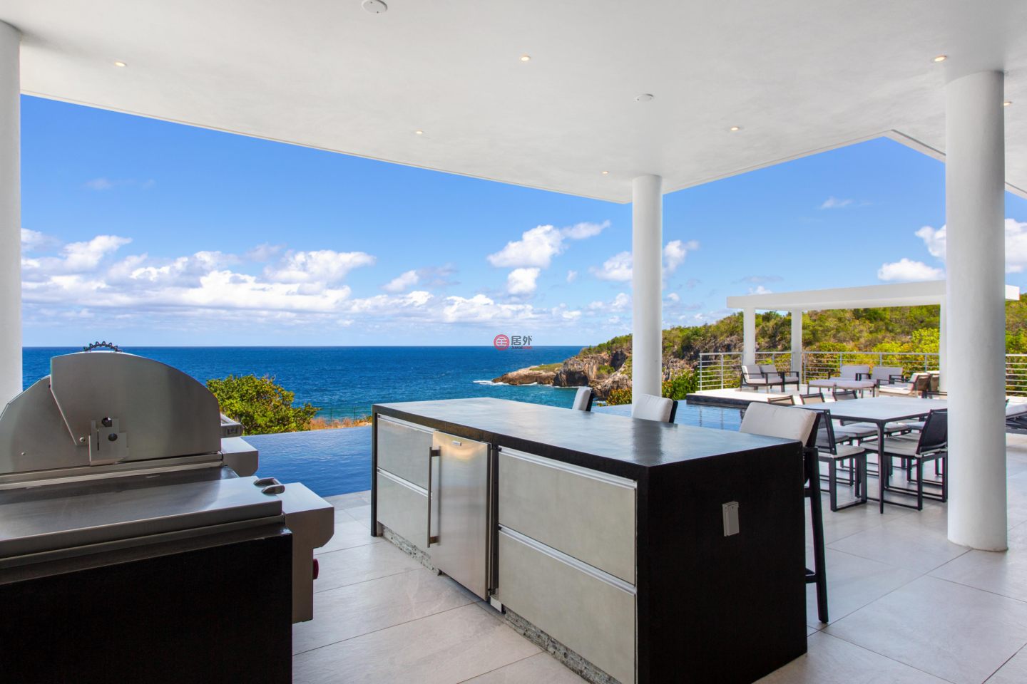 安圭拉AnguillaAnguilla的独栋别墅，Black Garden Bay Villa Reve Noir，编号76712396