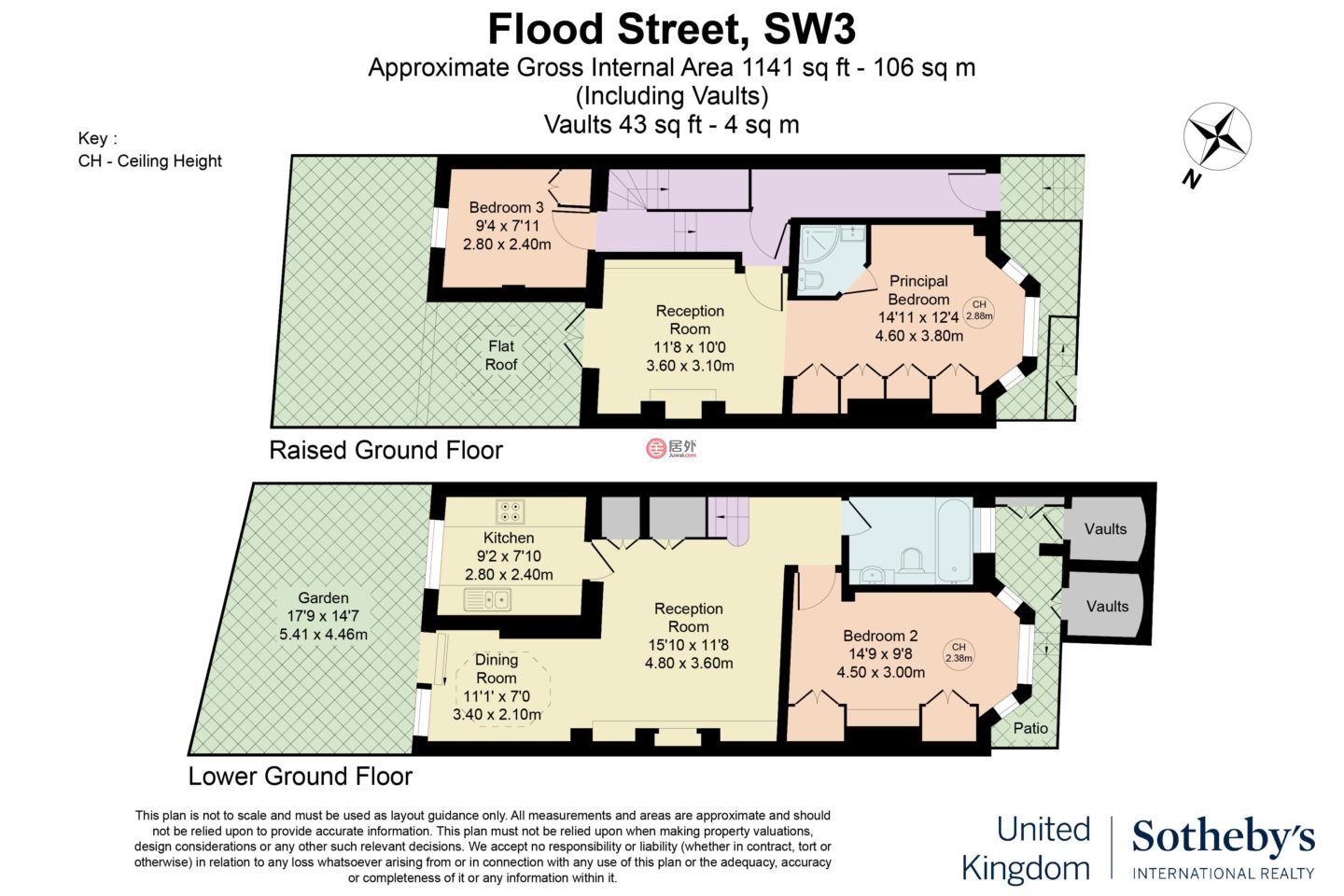 英国英格兰伦敦的公寓，Flood Street，编号78100747
