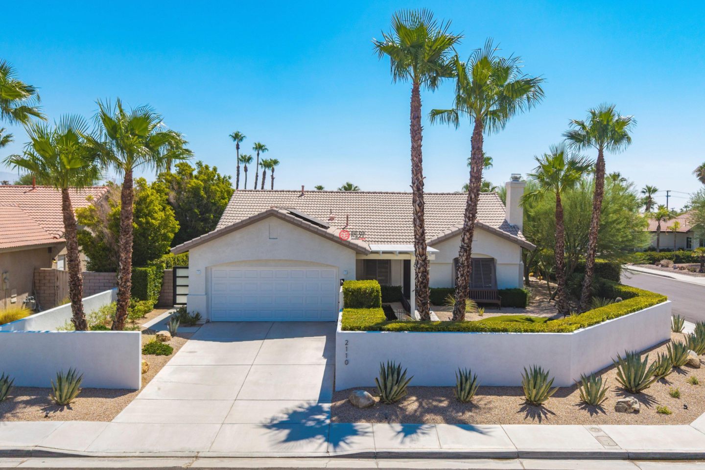 美国加州棕榈泉的独栋别墅，2110 North Paseo De Anza，编号78523237