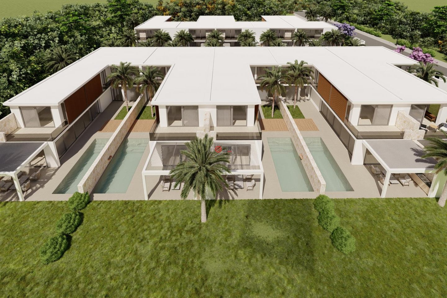 特克斯與凱科斯群島Grace Bay的联排别墅，Lot 3- One Step Grace Bay Luxury Townhomes，编号77947399