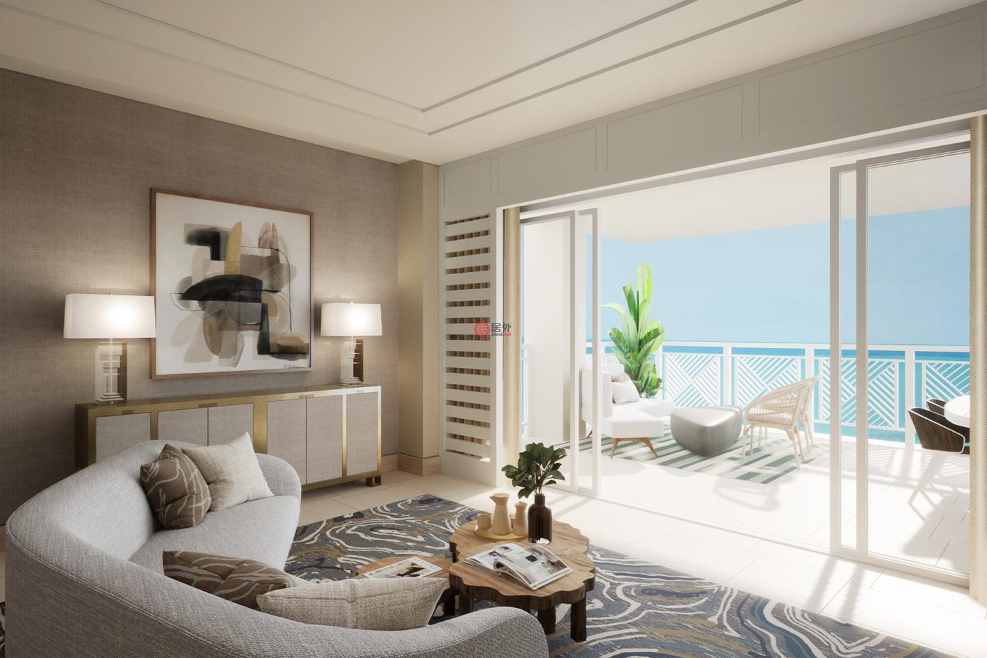 百慕达的公寓，The Residences at St. Regis Bermuda - Gates Bay Unit 4B St Catherine's Beach，编号51824214