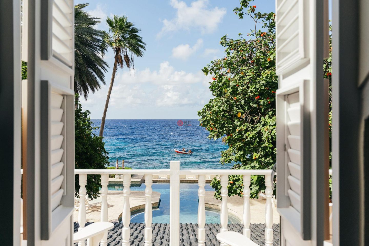 库拉索的独栋别墅，Exclusive Beachfront Estate Retreat Penstraat，编号75821484