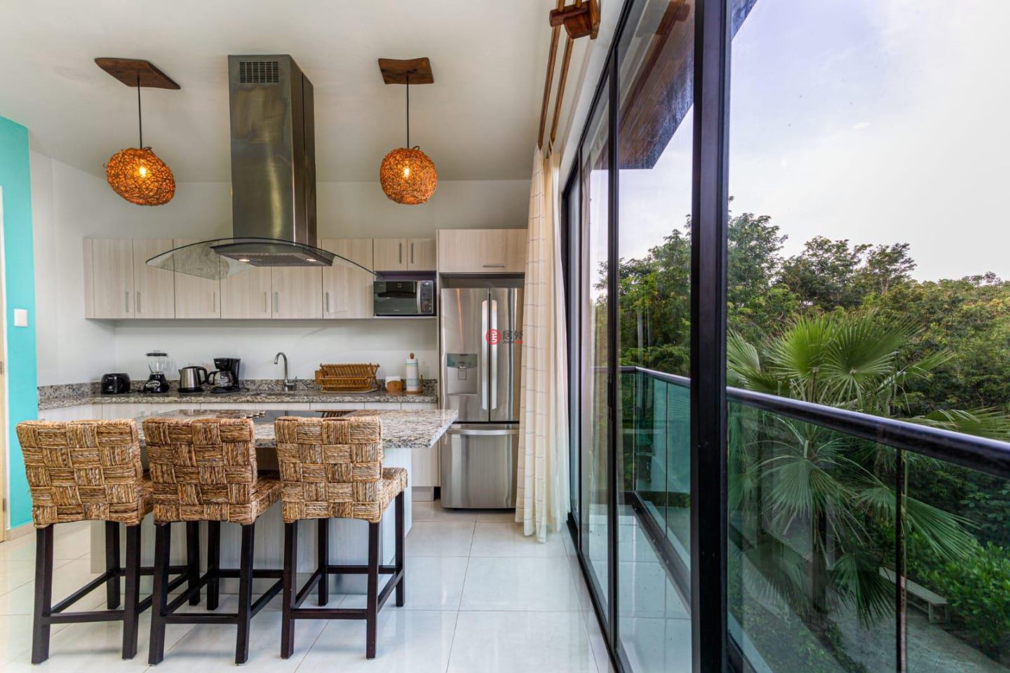 墨西哥金塔纳罗奥卡门海滩的公寓，Av. P.º Central，编号78524165