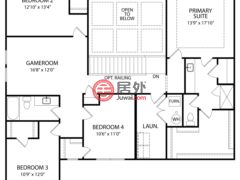 美国印地安那州普兰菲尔德的独栋别墅，Plan: MAJESTIC 6539 Creststone Court，编号76670235