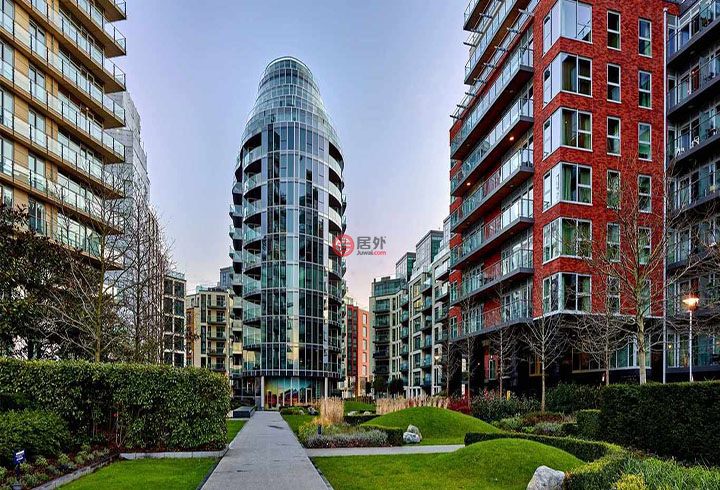 英国英格兰伦敦2卧2卫新房的房产